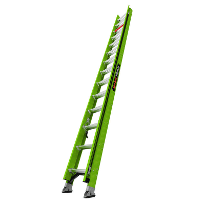 LITTLE GIANT LADDER SYSTEMS - Escalera de Extensión de Aluminio + Fibra de Vidrio Hasta 8.5 m. !La Más Liviana del Mundo! (No. Parte: 18728)
