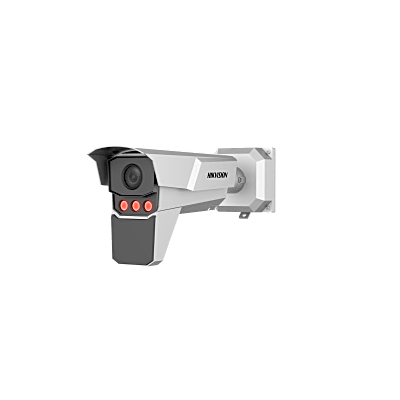 HIKVISION - Bala IP 4 Megapixel / ANPR / Radar Interconstruido Medición de 5 a 120 Km/h / Reconocimiento y Captura de Placas Vehiculares para Trafico de Alta Velocidad / DARKFIGHTER / WDR 140 dB / IP67 / IK10 / Lente Mot. 8 a 32 mm / 100 mts IR / MicroSD