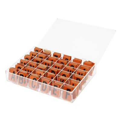 LINKEDPRO BY EPCOM - Kit Etiquetas Reflectivas / 900 Piezas / Acrílico Grado Exterior / 1.0' x 1.5' / -40°C a 71°C