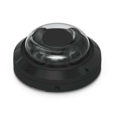 UBIQUITI - Cámara Multisensor AI de 32 MP con 4 Lentes Ajustables, Zoom Óptico 2.33×, Cobertura IR 360°, Motor AI Multi-TOPS y Alimentación PoE++ para Monitoreo de Amplia Cobertura