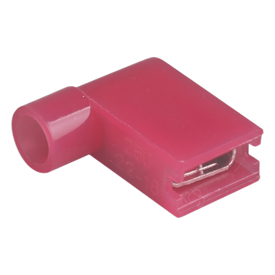 EPCOM POWERLINE - Terminal Hembra Aislada Tipo L / 22-16 AWG / Aislamiento Completo / Paquete 25 Piezas / Compatible Terminal Macho F1