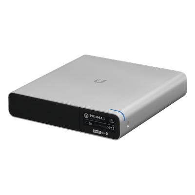 UBIQUITI - UniFi OS Console Cloud Key Gen2 PLUS / con aplicaciones UniFi Network y Protect, para hasta 50 dispositivos y 20 cámaras UniFi HD, incluye disco duro 1TB