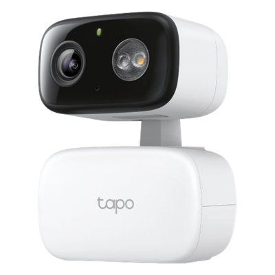 TP-LINK - Cámara IP Inteligente / Full HD 1080p 30 fps / Visión Nocturna Color con Reflectores / Detección IA Personas y Llanto / IP65 Exterior / Audio Bidireccional / RTSP-ONVIF / Compatible Alexa-Google-SmartThings