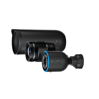 UBIQUITI - UniFi Protect AI DSLR – Cámara 4K PoE+ para Interior/Exterior con Sensor de Alta Sensibilidad, Lente Fija Gran Angular de 17 mm y Analítica Avanzada por IA