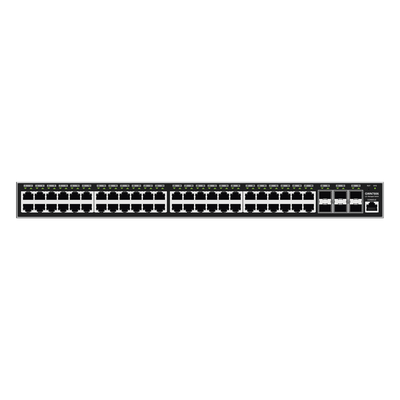 GRANDSTREAM - Switch Administrable / 48 Puertos Gigabit / 6 SFP+ / 216 Gbps / 1.44 x 0.99 x 0.14 pies