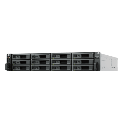 SYNOLOGY - Servidor de Almacenamiento Synology SA3400D | Alta Escalabilidad | 12 Bahías SAS | Doble Controlador | Hasta 192 TB (576 TB Expandido) | 3,500/2,900 MB/s Lectura/Escritura | RAID F1, 0, 1, 5, 6, 10.