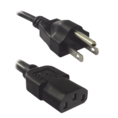 THORSMAN - Cable de Poder para Contacto Empotrable / 10 A / 125 V / Norma EIA/TIA-569-A