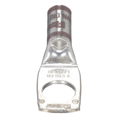 PANDUIT - Zapata de Compresión / Cable 2 AWG / Orificio 1/2 in (12.7 mm) / Mirilla de Inspección / 35 kV / UL y CSA