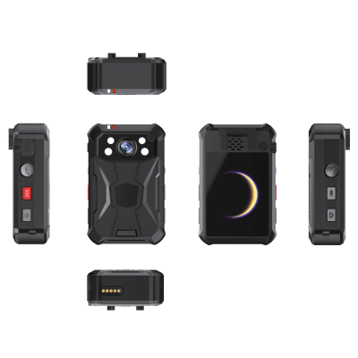 HIKVISION - Body Camera Portátil / Grabación a 2K / Pantalla 2.4" LCD / IP68 / H.265 / 32 GB de Almacenamiento / GPS / WIFI / 3G y 4G / Fotos de Hasta 40 Megapixel / Micrófono Integrado