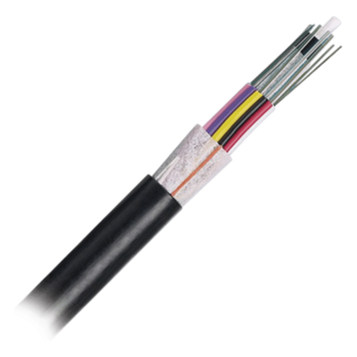 PANDUIT - Cable de Fibra Óptica / 6 Hilos / OSP Planta Externa / No Armado Dieléctrico / Multimodo OM4 50/125 / MDPE / Bloqueo de Agua en Seco