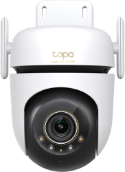 TP-LINK - Cámara IP Wi-Fi 5MP / Visión 360º / Protección IP66 / Audio doble vías / Visión Nocturna en color /  Notificación Push