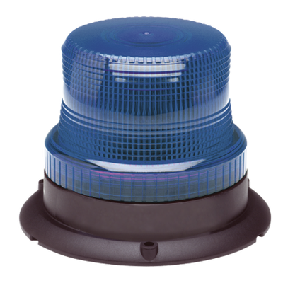 ECCO - Mini Burbuja LED / 3 LEDs Ultra Brillantes / 12-80 VCC / Destello 75 FPM / SAE J845 Clase III / Policarbonato Resistente a Impactos / 5.1" x 3.9"
