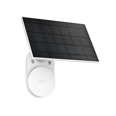 TP-LINK - Panel Solar / 2.5 W Máximo / 5.2 V Voltaje / IP65 / Cable 4 m (13.1 ft) / Compatible Cámaras Tapo / Tipo-C + Micro USB / Montaje Ajustable