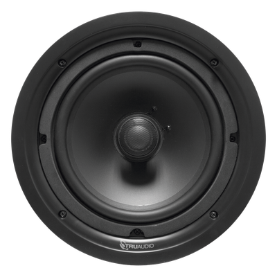 TRUAUDIO - Altavoz de techo de 2 vías / Woofer 6.5in / Tweeter 1in / 90W / 8Ω / Respuesta 52Hz-20kHz / Resistente a humedad