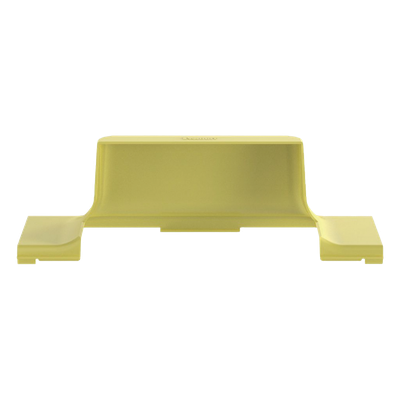 PANDUIT - Tapa de Bajada Vertical / Canaleta FiberRunner 4X4 / Radio de Curvatura 50.8 mm / ABS de Alta Resistencia / Color Amarillo