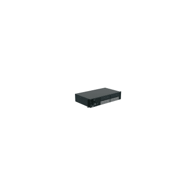 PANDUIT - PDU Monitoreable (MI) para Distribución de Energía, Enchufe de Entrada NEMA L5-30P, Con 16 Salidas 5-20R, Horizontal 19 in, 120 Vca, 30 Amp, 2 UR