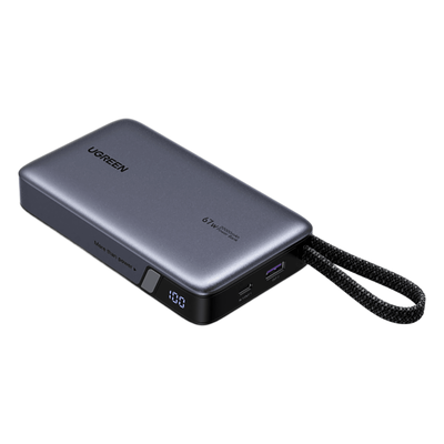 UGREEN - Power Bank / 20000mAh 72Wh / Salida 67W USB-C / PPS 5-21V 3.2A / UFCS 33W / Carga Rápida 65W / PC+ABS V-0