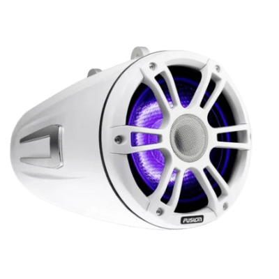 GARMIN - Altavoces Náuticos Wake Tower Signature 3 / Tecnología CURV / IP65 / Cono CRGBW LED / 6.5 Pulgadas / True-Marine™