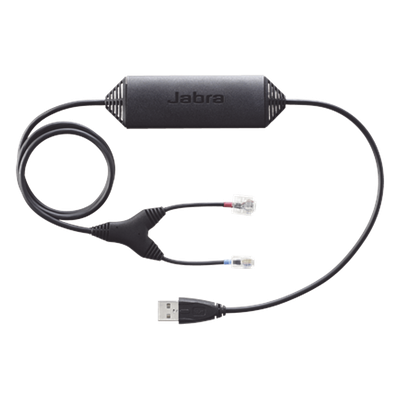 JABRA - Descolgador electrónico EHS / USB / Alcance 450 pies (137 m) / Firmware actualizable