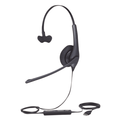 JABRA - Jabra Biz 1500 Mono, auricular profesional con cancelación de ruido, con conexión USB (1553-0159)