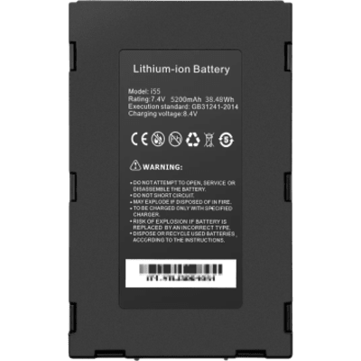 EPCOM - Batería Li-ion para tester de Video | Compatible con TPTURBO4KOTDR | 7.4 VCC 5200 mAh 38.48 Wh | Voltaje de Carga 8.4 VCC | Dimensiones 122x74x20 mm (4.8x2.91x0.78 in) | Peso Neto 340 g (0.75 lb) | Estándar GB31241-2014