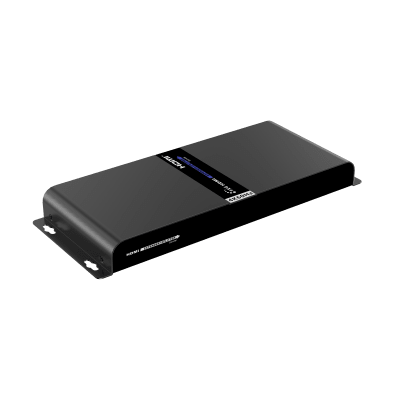 EPCOM TITANIUM - Kit Divisor y Extensor HDMI (Extender Splitter) | Divide 1 Fuente HDMI a 4 Pantallas | Extiende la señal HDMI hasta 120 m | Resolución 4Kx2K @ 60 Hz | Cat 6/6a | Uso 24/7 | Longitud del cable autoajustable