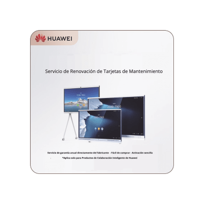 HUAWEI - Tarjeta de Servicio de Mantenimiento HiCare RFR por un año para IdeaHub IHB2-65PU, IHB3-65SA y IHB2-65PB