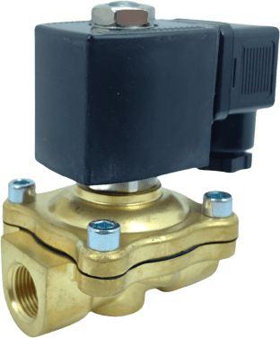 TITAN-AUTOMATION - Válvula Solenoide Neumática NTA-YCSM31 / 1/4G / AC230V / 2 Vías / Normalmente Cerrada / Cuerpo Latón / Junta NBR / Presión 0-0.9 MPa / Temperatura -5°C a 80°C