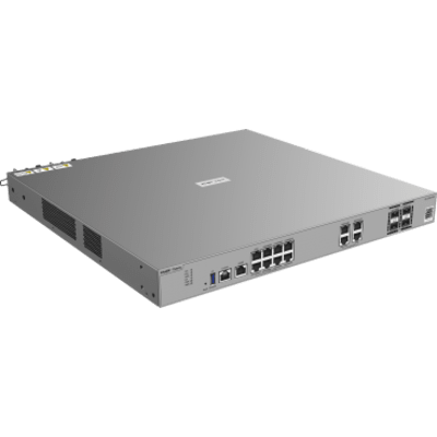 RUIJIE - Router Cloud-Managed / 15 Gbps de Rendimiento / 8 Puertos GE RJ45 + 4 Puertos 2.5GE RJ45 + 4 Puertos 10GE SFP+ / SD-WAN / Anti-DoS/DDoS por Hardware / Gestión Cloud / 1 RU / Línea Cybrey