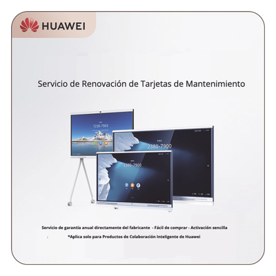 HUAWEI - Tarjeta de Servicio de Mantenimiento / Reemplazo Anticipado de Hardware / Soporte Técnico 9x5 / Recolección de Piezas Defectuosas / Garantía Extendida 90 Días