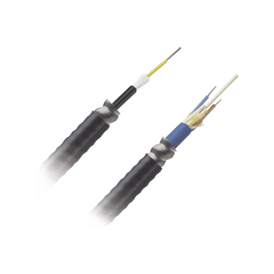 PANDUIT - Cable de Fibra Óptica de 6 Hilos, Monomodo OS2, Interior/Exterior, Armada, Loose Tube 250um, OFCR (Riser), Precio Por Metro
