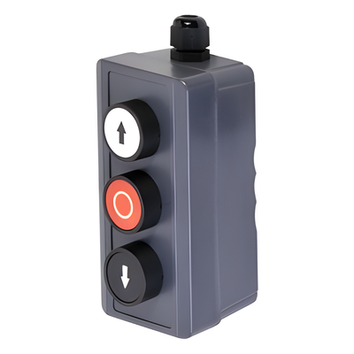 ACCESSPRO - Botonera Triple / Uso Rudo / 24 VCD / IP40 / -20 a 50 °C / 2.7 x 5.2 x 2.0 in