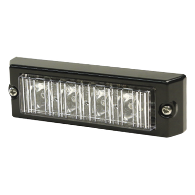 ECCO - Luz Auxiliar / 4 LEDs Bicolor Ultra Brillantes / 21 Patrones de Destello / 12-24 VCC / 0.7 A / Uso Interior y Exterior