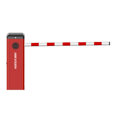 HIKVISION - Barrera Vehicular / Abatimiento por Impacto Incluido / Brazo redondo de 3 mts / Apertura rápida / Uso continuo / Modelo Customizado para Casetas de Cobro