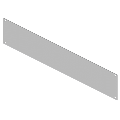 LINKEDPRO - Tapa Ciega para Rack 19 in / 2 Unidades (2U) / Acero Calibre 14 / 483 mm x 88 mm (19.02 in x 3.46 in) / Pintura Electrostática Blanca / Componente Pasivo