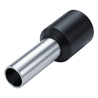 EPCOM POWERLINE - Terminal Ferrule / 16 AWG / 1.5 mm² / Latón Estañado / 14.6 mm / Bolsa 25 Piezas