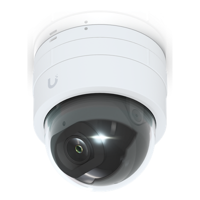 UBIQUITI - Cámara IP Dome / 2K (4MP) / Ángulo 102.4° / IR 20 m (65.6 ft) / PoE 802.3af / IK06 / Detección IA