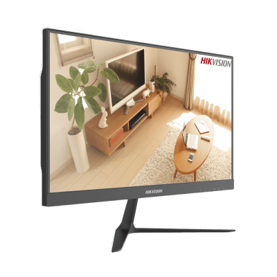 HIKVISION - Monitor VA LED Full HD (1920 X 1080) de 23.8" / Ideal para CCTV, Oficina y Hogar / Entrada HDMI-VGA / Montaje VESA (100 X 100) / Uso 24/7 / Backlight E-LED / Ultra Delgado