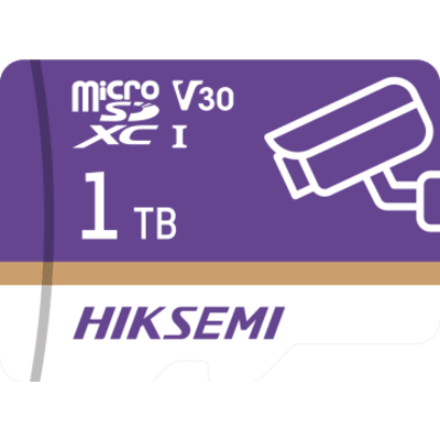 HIKSEMI BY HIKVISION - Tarjeta Micro SD para Videovigilancia / Clase 10 / 3D TLC NAND / S.M.A.R.T. / Bloqueo Lectura-Escritura / -25°C a 85°C / 88 MB/s