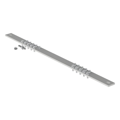 PANDUIT - Barra de Conexión a Tierra / Rack 19" / 20 Orificios / 483 mm (1.58 ft) / 45 Unidades / EIA-310