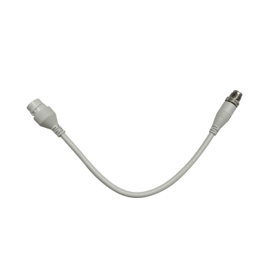 HIKVISION - Conector RJ45 a M12 D4 Macho / Cumple con RoHS / Temperatura de Operación -15 a 80°C / Cable 200±10mm / 4-Pin