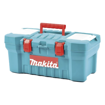 MAKITA - Caja de Herramientas / 20" / Plástico Resistente / 4 Compartimentos / 50 cm Largo / 25 cm Profundo / 24 cm Ancho