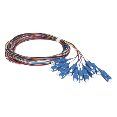LINKEDPRO BY EPCOM - Kit de Pigtails / SC/UPC / Monomodo G.657A2 / 2 m (6.56 ft) / 0.9 mm / 12 piezas