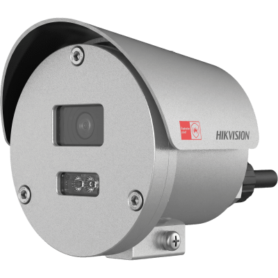 HIKVISION - Bala IP 4 Megapixel / Lente 4 mm / Antiexplosión (ATEX / IECEx) / Anticorrosión (NEMA 4X / 316L) / Dual Light (30 Mts IR + 30 Mts Luz Blanca) IP68 / IK10 / ACUSEEK / Dual Light (30 Mts IR + 30 Mts Luz Blanca) / PoE / 5 Metros de Cable Integr