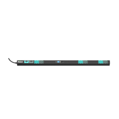 PANDUIT - PDU EL2P Monitoreable y Switchable por Toma (MSPO) para Distribución de Energía, Enchufe de Entrada NEMA L6-30P, Con 12 Salidas C13/C15 y 12 C13/C15/C19/C21, de Instalación Vertical, 208 Vca, 30 Amp