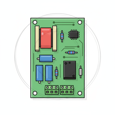HIKVISION - Tarjeta electronica esclava de control de torniquete  DSK3M101A801