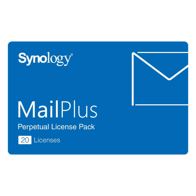 SYNOLOGY - Licencia de Correo / 20 Cuentas Activas / Permanente / Alta Disponibilidad / Migración entre NAS