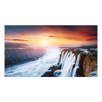 SAMSUNG ELECTRONICS - Pantalla Profesional LED de 55" para Video Wall, Full HD (1080p), HDMI/DP / 700 nits /  Bisel Ultra Delgado de 0.44mm. Compatible con montajes VESA