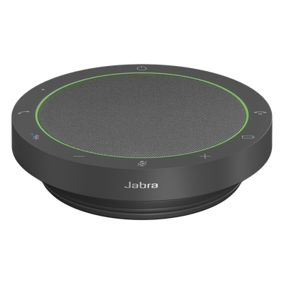 JABRA - Altavoz de Conferencia / 4 Micrófonos MEMS con Formación de Haces / Alcance 2.3 m (7.5 ft) / Bluetooth 4.2 30 m (98.4 ft) / USB-C y USB-A / Batería 12 Horas