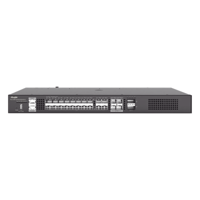 RUIJIE - Switch Core Distribuidor / 20 Puertos SFP+ 10G / 4 Puertos SFP28 25G / 2 Puertos QSFP+ 40G / Fuentes de Poder Redundantes Opcionales